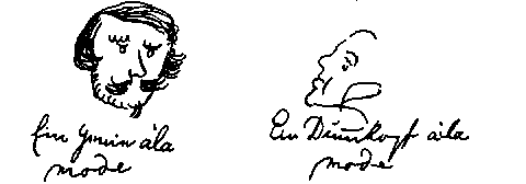 A genius à la mode A fathead à la mode